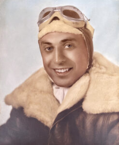 Photo of Leo J Marino while serving in the US Army Air Corps